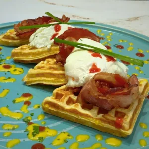 waffle-bacon